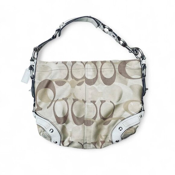 Coach Carly Signature Optic Shoulder Bag - Picture 3 of 8